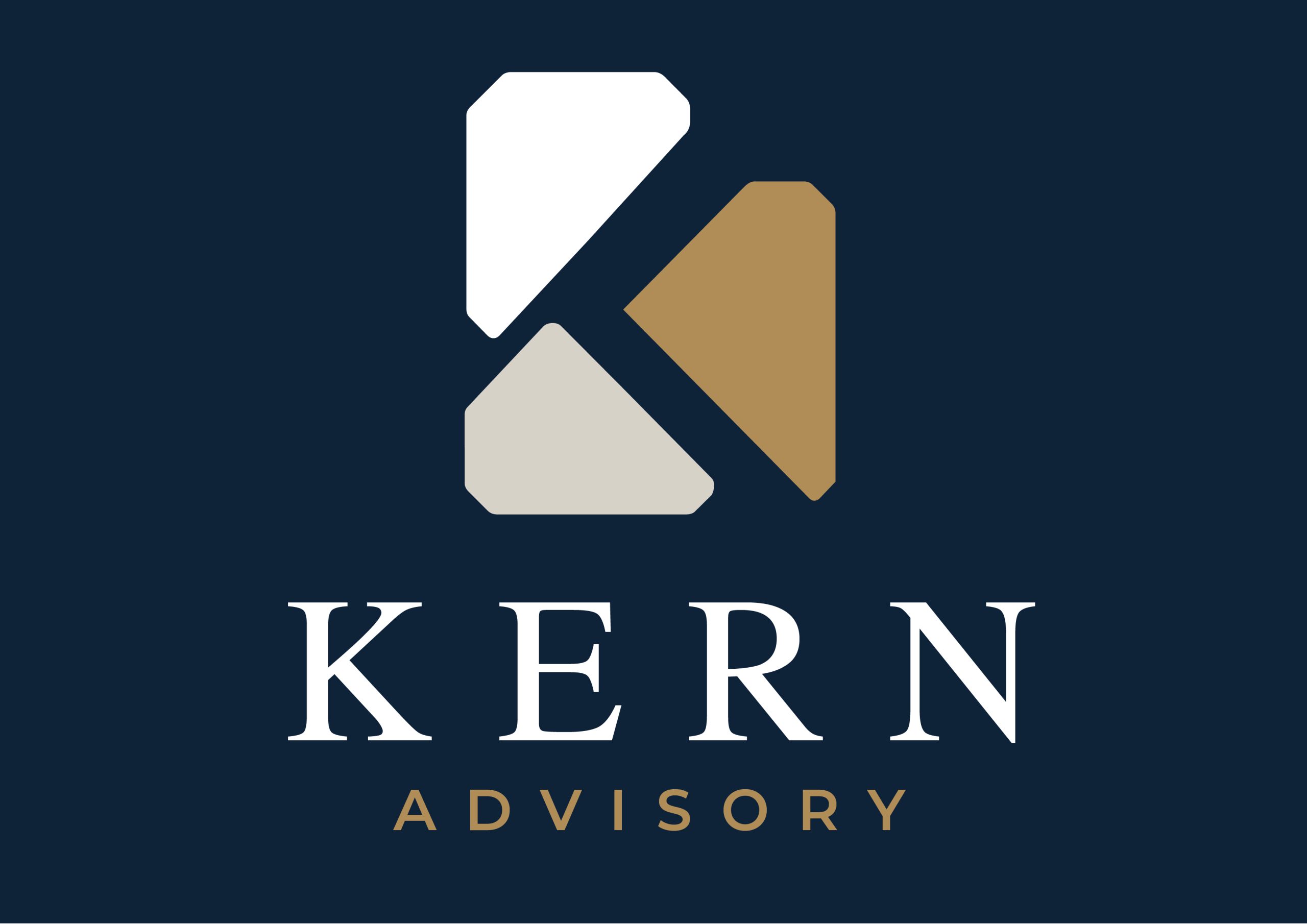 Kern Advisory_Logo_Portrait Navy